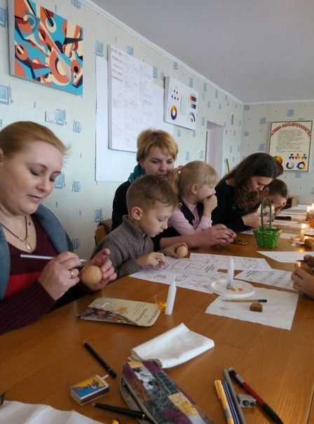 Майстер-клас з писанкарства під керівництвом Тетяни Леонідівни Довгополік